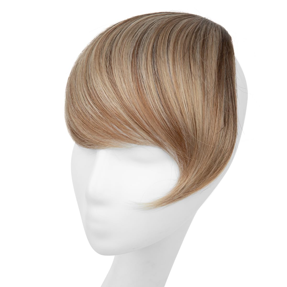 Dark Sand Clip-in Bangs