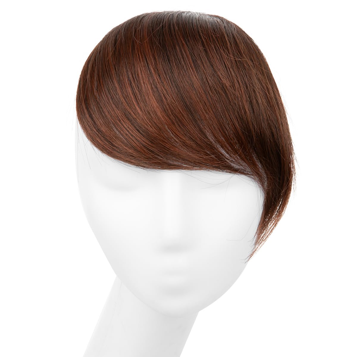 Dark Copper Blonde Clip-in Bangs