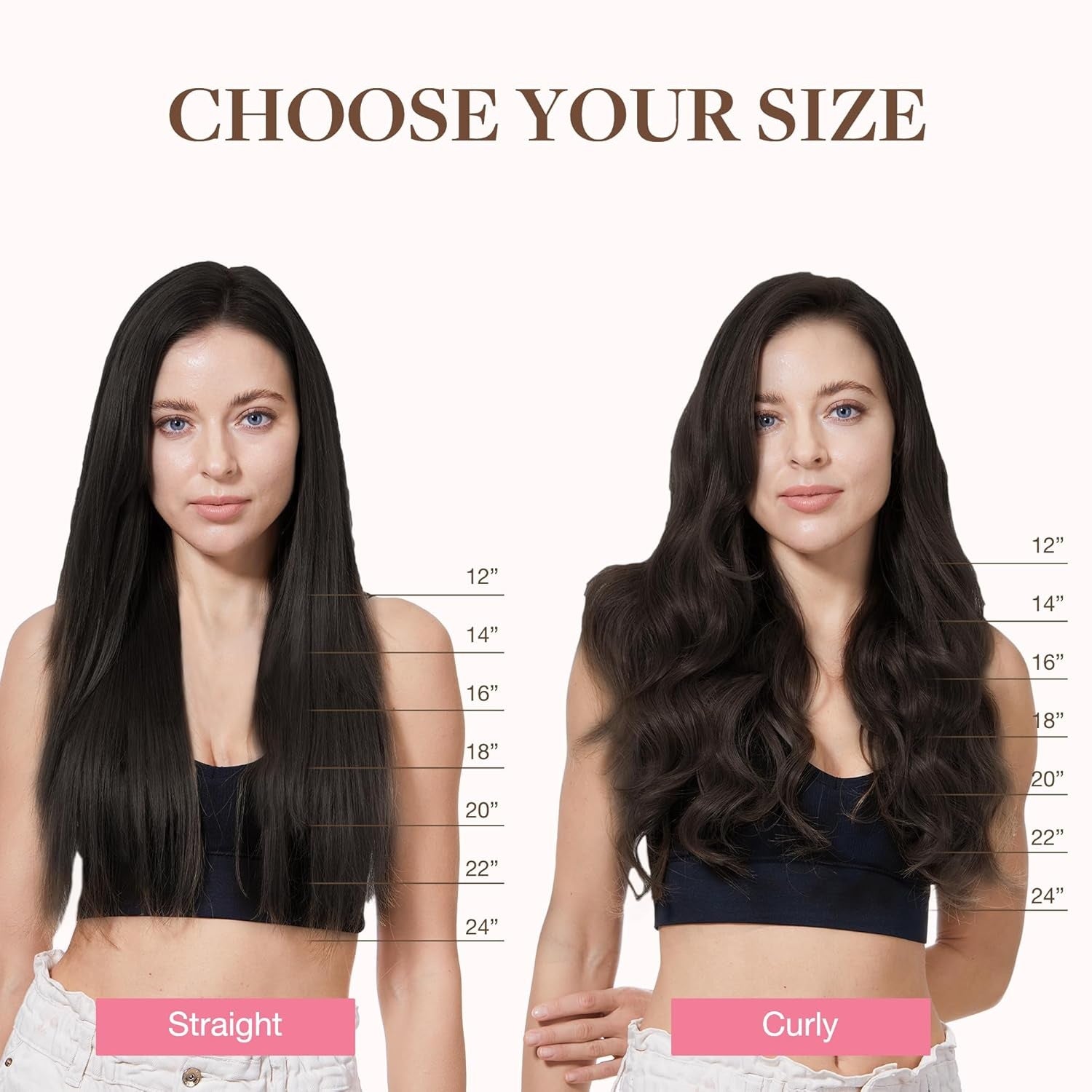 Ash Medium Brown/Ash Blonde Halo® Straight