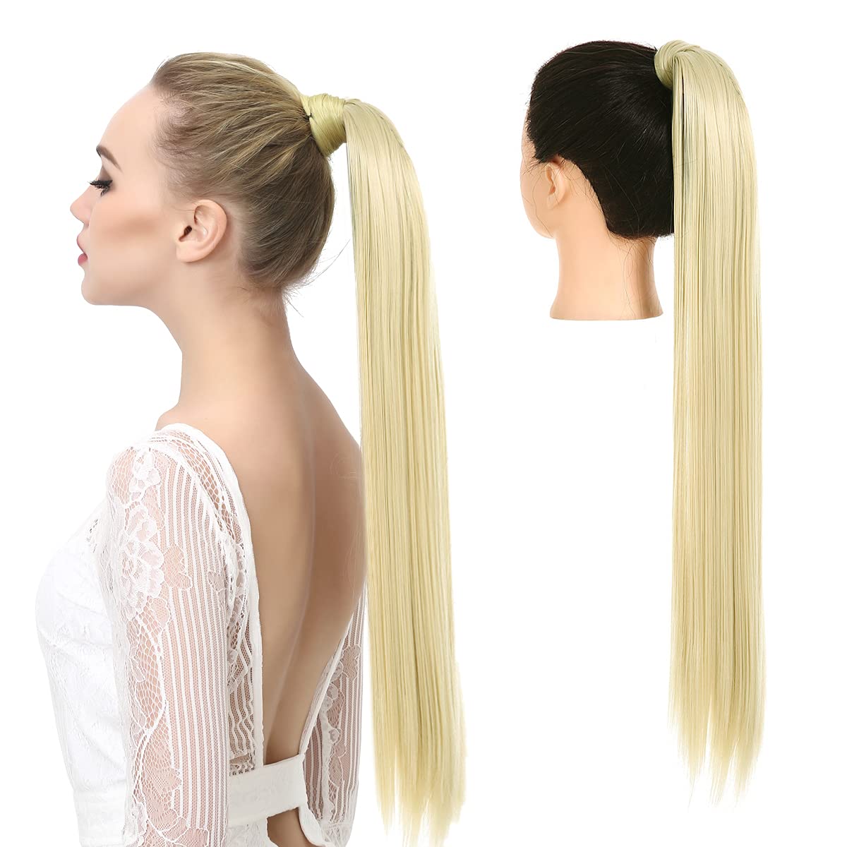 Beach Blonde Ponytail Hair Extension