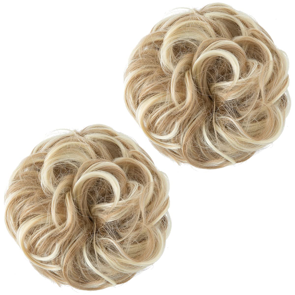 Dark Blonde Hair Buns (2 Pieces)