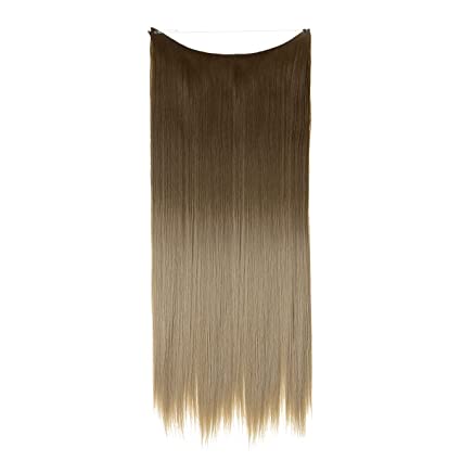 Brown to Ash Blonde Straight Halo