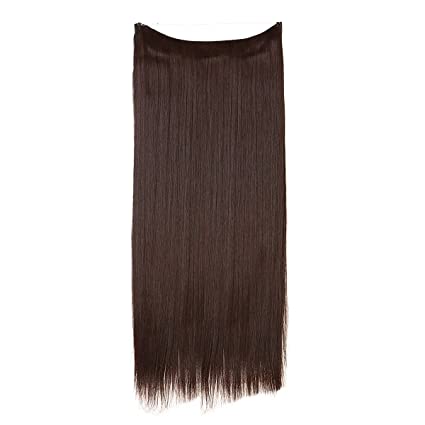 Chestnut Brown Straight Halo