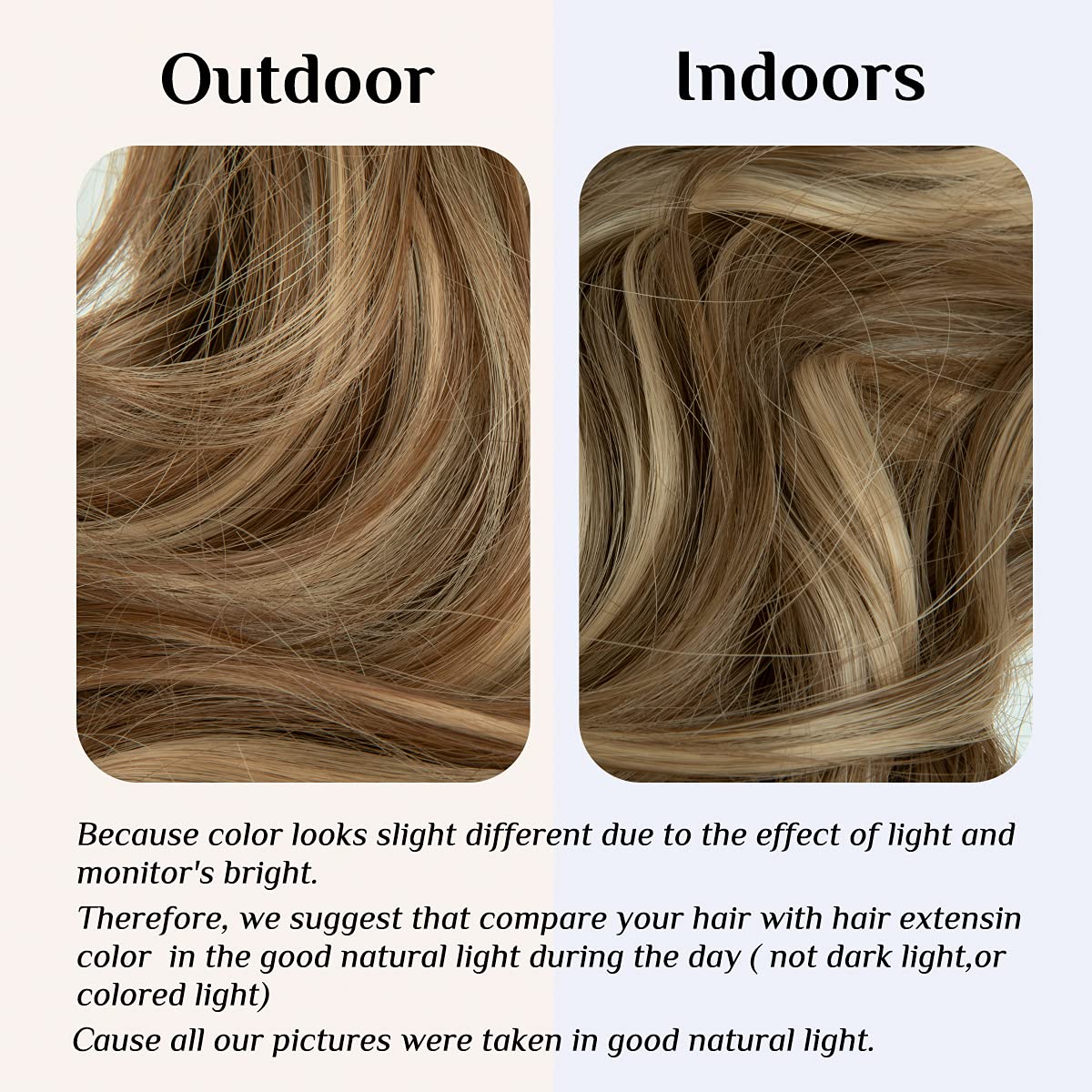 Ash Medium Brown/Ash Blonde Halo Hair Extensions