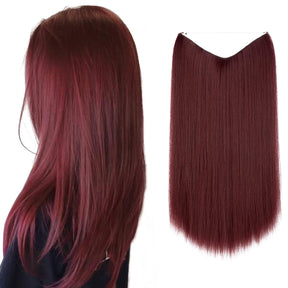 Wine Red Straight Halo