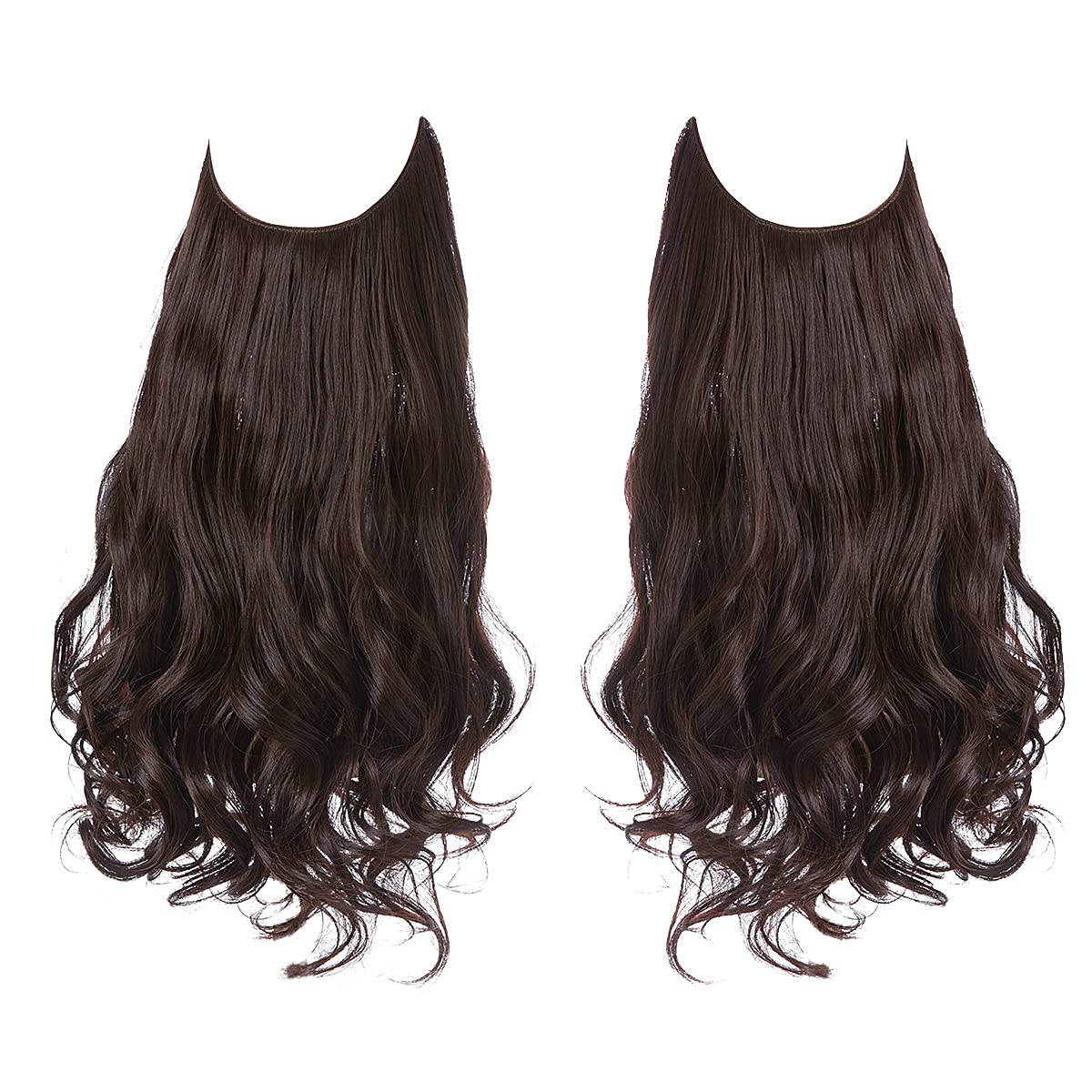 Chestnut Brown Halo Hair Extensions