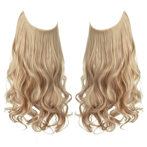 Sandy Blonde Halo Hair Extensions