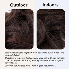 Chestnut Brown Halo Hair Extensions