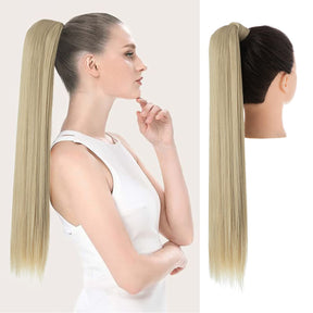 Pale Ash Blonde® Ponytail Hair Extension