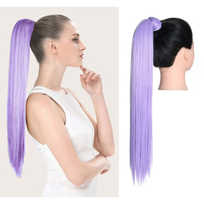Extensión de cabello de cola de caballo Lilac®