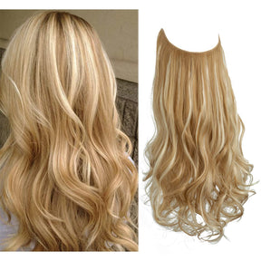 Golden Blonde /Beach Blonde Halo® Hair extensions