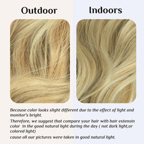Natural Blonde Halo® Hair extensions