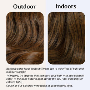 Light Brown Halo® Hair extensions