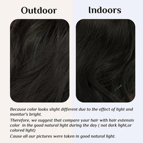 Off Black Halo® Hair extensions